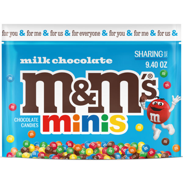 M&M's Minis Milk Chocolate Candy Sharing Size - 9.4 oz Bag